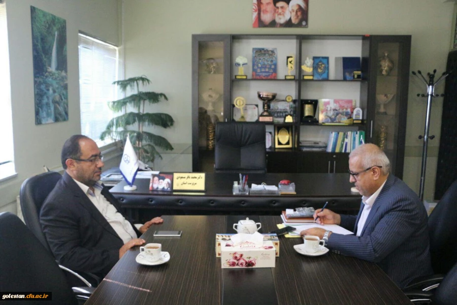 ملاقات مدیرکل پدافند غیرعامل استانداری با رییس دانشگاه فرهنگیان استان برای تمهید مقدمات عقد تفاهم  نامه همکاری های مشترک 4