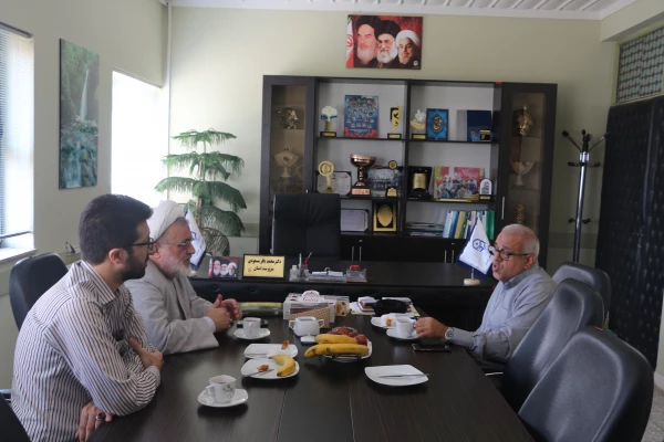 نشست مشترک سرپرست دانشگاه فرهنگیان با مسئول دفتر نهاد رهبری در دانشگاه های استان 2