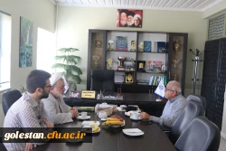 نشست مشترک سرپرست دانشگاه فرهنگیان با مسئول دفتر نهاد رهبری در دانشگاه های استان 3