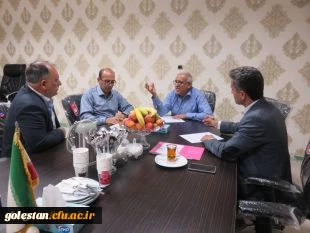 بازدیددوره ای دکترمسعودی سرپرست دانشگاه ازواحددانشگاهی شهیدبهشتی گنبدکاووس