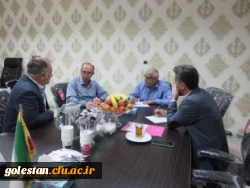 بازدیددوره ای دکترمسعودی سرپرست دانشگاه ازواحددانشگاهی شهیدبهشتی گنبدکاووس