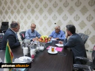 بازدیددوره ای دکترمسعودی سرپرست دانشگاه ازواحددانشگاهی شهیدبهشتی گنبدکاووس