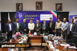 مراسم تکریم و معارفه عامل مالی دانشگاه فرهنگیان گلستان برگزار شد. 5