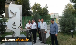 بازدید دکترکچوییان، معاون نظارت و ارزیابی سازمان مرکزی از دانشگاه فرهنگیان 2