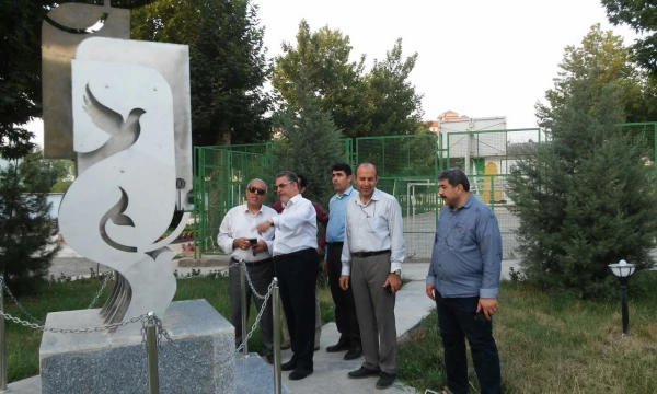 بازدید دکترکچوییان، معاون نظارت و ارزیابی سازمان مرکزی از دانشگاه فرهنگیان 2