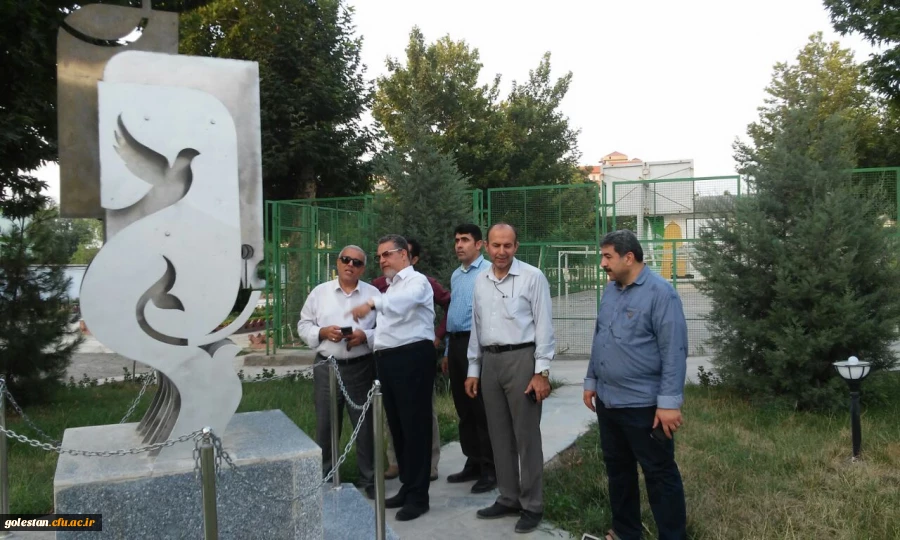 بازدید دکترکچوییان، معاون نظارت و ارزیابی سازمان مرکزی از دانشگاه فرهنگیان 2