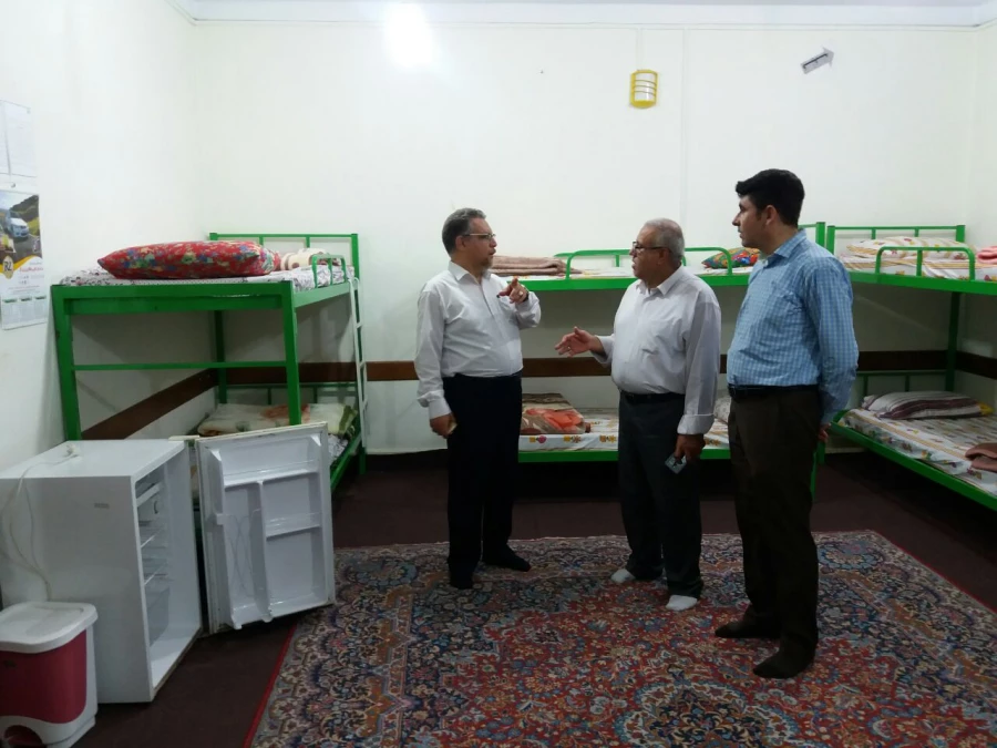 بازدید دکترکچوییان، معاون نظارت و ارزیابی سازمان مرکزی از دانشگاه فرهنگیان 7