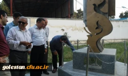 بازدید دکترکچوییان، معاون نظارت و ارزیابی سازمان مرکزی از دانشگاه فرهنگیان 8