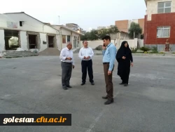 بازدید دکترکچوییان، معاون نظارت و ارزیابی سازمان مرکزی از دانشگاه فرهنگیان 9