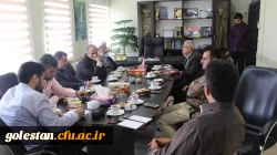 مسئولین بسیج دانشجویی و اساتید استان با سرپرست دانشگاه فرهنگیان استان دیدار کردند. 5