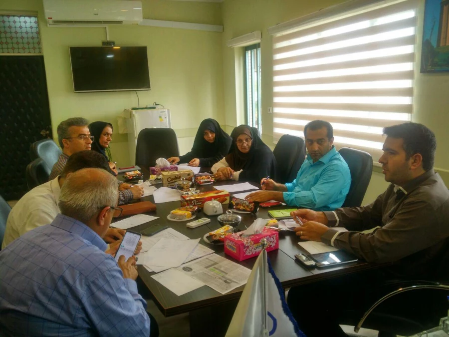 جلسه هماهنگی  آزمون کتبی ارزشیابی صلاحیت های حرفه ای مهارت آموزان ورودی 1395