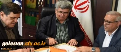 انعقاد تفاهم نامه توسعه و تجهیز کتابخانه پردیس های استان گلستان با بنیاد خیریه آموزشی قلم چی 2