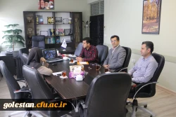 جلسه ویدئوکنفرانس مدیریت یادگیری وتولیدمحتوای الکترونیک