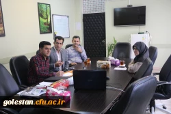 جلسه ویدئوکنفرانس مدیریت یادگیری وتولیدمحتوای الکترونیک