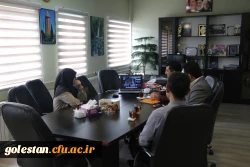 جلسه ویدئوکنفرانس مدیریت یادگیری وتولیدمحتوای الکترونیک