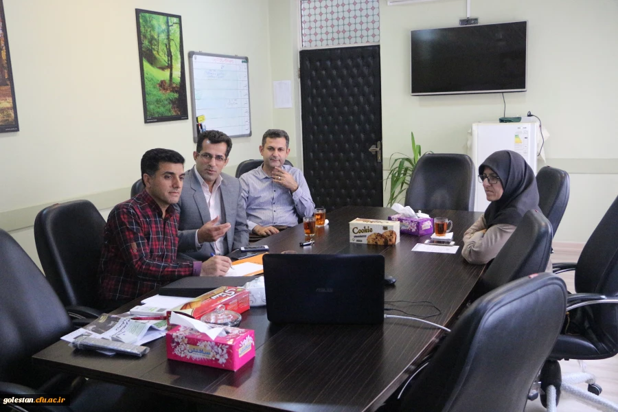 جلسه ویدئوکنفرانس مدیریت یادگیری وتولیدمحتوای الکترونیک