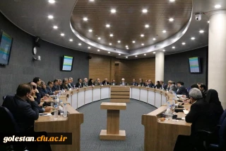 حضور سرپرست دانشگاه در جلسه جمع بندی اعضای کمیسیون آموزش، تحقیقات و فناوری مجلس شورای اسلامی در استانداری گلستان