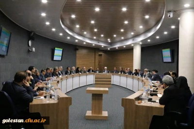 حضور سرپرست دانشگاه در جلسه جمع بندی اعضای کمیسیون آموزش، تحقیقات و فناوری مجلس شورای اسلامی در استانداری گلستان