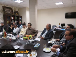 جلسه شورای اداری واحد دانشگاهی شهیدبهشتی گنبدکاووس با حضور سرپرست دانشگاه فرهنگیان استان 2