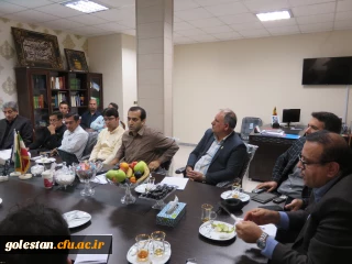 جلسه شورای اداری واحد دانشگاهی شهیدبهشتی گنبدکاووس با حضور سرپرست دانشگاه فرهنگیان استان