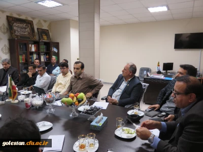 جلسه شورای اداری واحد دانشگاهی شهیدبهشتی گنبدکاووس با حضور سرپرست دانشگاه فرهنگیان استان