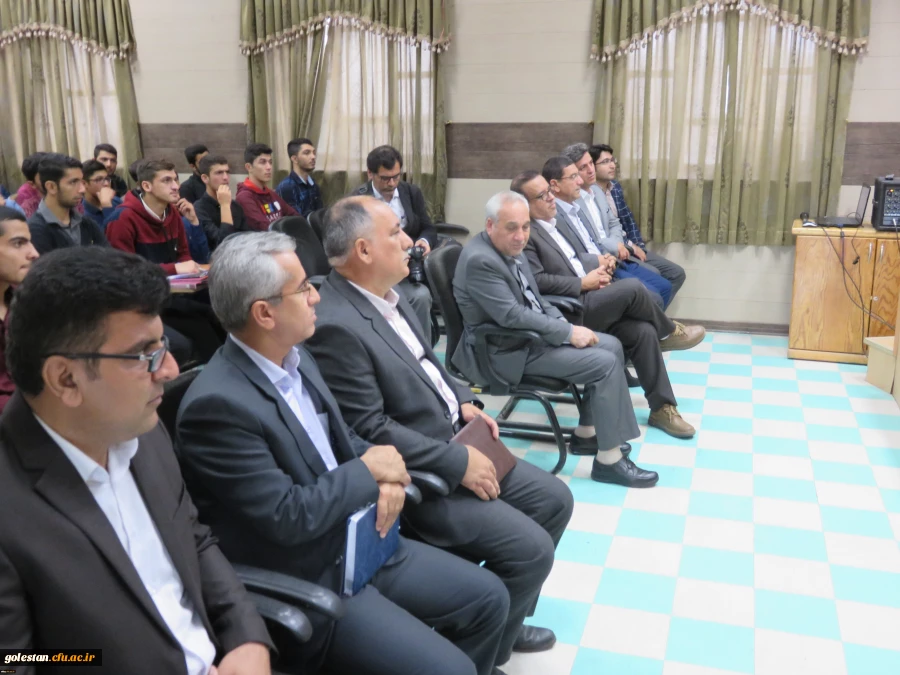 مراسم استقبال از دانشجو معلمان جدید الورود سال 97 واحد دانشگاهی شهید بهشتی گنبد کاووس با حضور سرپرست دانشگاه فرهنگیان استان گلستان 3