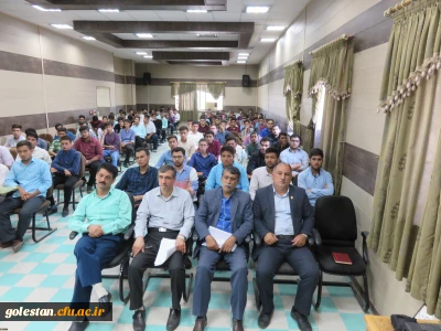 کارگاه آموزشی بهداشت محیط در واحد دانشگاهی شهیدبهشتی گنبدکاووس برگزار شد