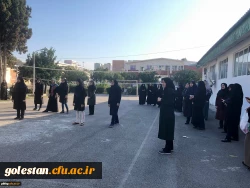 ورزش صبحگاهی در پردیس امام خمینی(ره) به مناسبت هفته تربیت بدنی برگزار شد 2