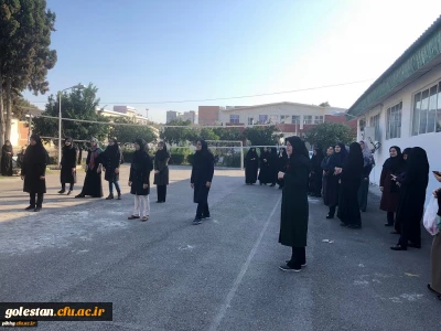 ورزش صبحگاهی در پردیس امام خمینی(ره) به مناسبت هفته تربیت بدنی برگزار شد