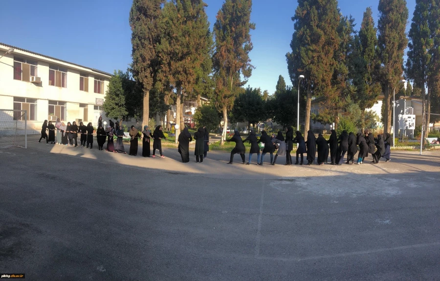 ورزش صبحگاهی در پردیس امام خمینی(ره) به مناسبت هفته تربیت بدنی برگزار شد 2