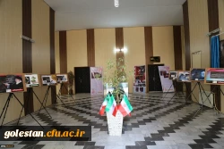 برگزاری کارگاه آموزشی و نمایشگاه عکس و تراکت به مناسبت هفته گرامیداشت پدافند غیر عامل در پردیس های دانشگاه فرهنگیان استان 8