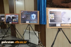 برگزاری کارگاه آموزشی و نمایشگاه عکس و تراکت به مناسبت هفته گرامیداشت پدافند غیر عامل در پردیس های دانشگاه فرهنگیان استان 9