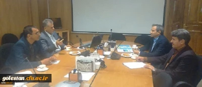 جلسه مشترک رییس صندوق حمایت از پژوهشگران و فناوران کشور و معاون پژوهش و فناوری دانشگاه برگزار شد