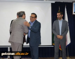 جلسه تکریم و معارفه سرپرست مدیریت امور پردیس های استان گلستان با حضور دکتر طاهری نیا برگزار شد. 6