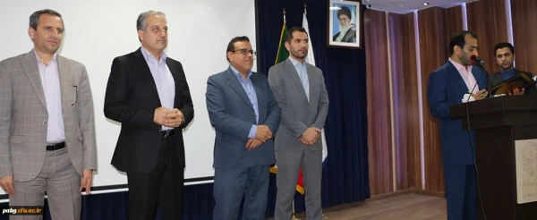 جلسه تکریم و معارفه سرپرست مدیریت امور پردیس های استان گلستان با حضور دکتر طاهری نیا برگزار شد. 7