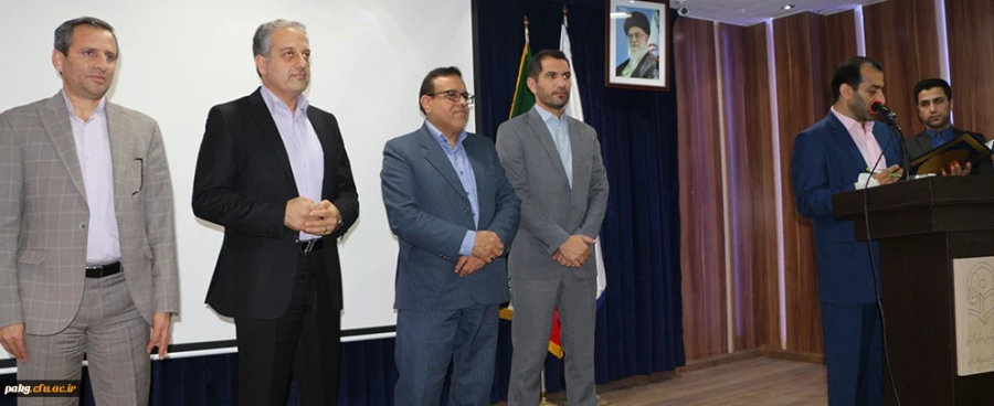 جلسه تکریم و معارفه سرپرست مدیریت امور پردیس های استان گلستان با حضور دکتر طاهری نیا برگزار شد. 7