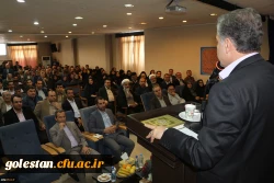 جلسه تکریم و معارفه سرپرست مدیریت امور پردیس های استان گلستان با حضور دکتر طاهری نیا برگزار شد. 9