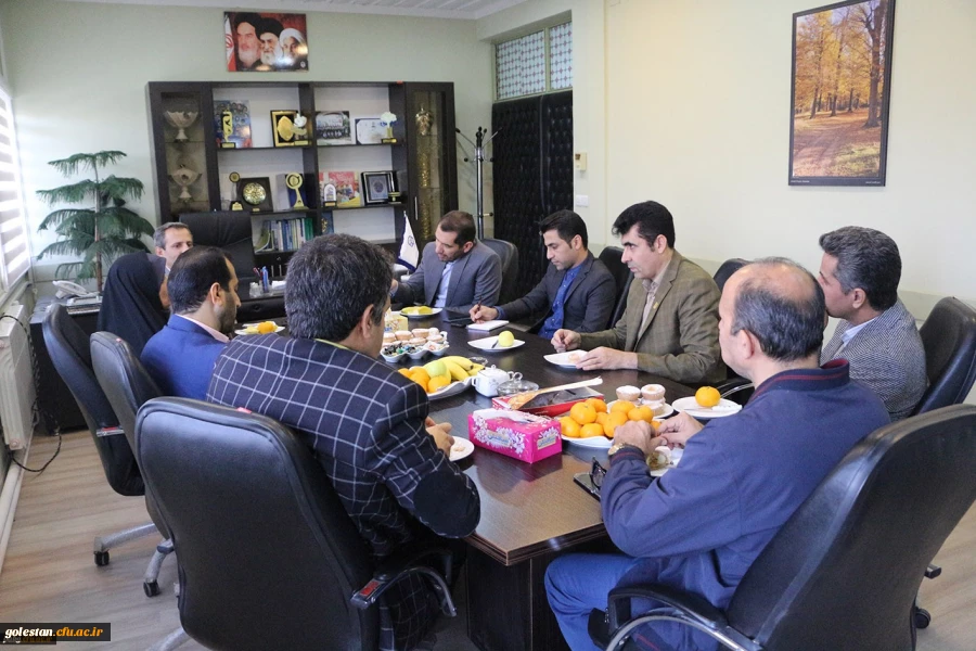جلسه هیأت رئیسه مدیریت امور پردیس های استان گلستان باحضور دکتر طاهری نیا، معاون پژوهش و فناوری دانشگاه فرهنگیان برگزار شد. 2