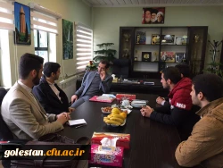 دیدار اعضای بسیج دانشجویی و اعضای شورای صنفی پردیس ها با سرپرست دانشگاه فرهنگیان استان 4