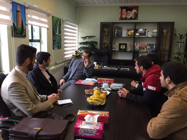 دیدار اعضای بسیج دانشجویی و اعضای شورای صنفی پردیس ها با سرپرست دانشگاه فرهنگیان استان 4