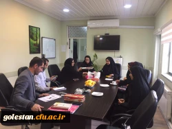 دیدار اعضای بسیج دانشجویی و اعضای شورای صنفی پردیس ها با سرپرست دانشگاه فرهنگیان استان 9