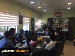 دیدار اعضای شورای مرکزی تشکل انجمن اسلامی دانشجویان پردیس آیت الله خامنه ای با سرپرست دانشگاه 3