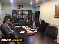 نشست صمیمی سرپرست دانشگاه با مدیرکل آموزش و پرورش استان و رئیس آموزش و پرورش شهرستان گرگان 2