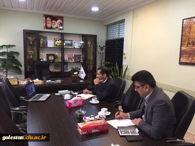 حضور سرپرست استان در جلسه ویدئوکنفرانس معاونت اداری مالی دانشگاه فرهنگیان