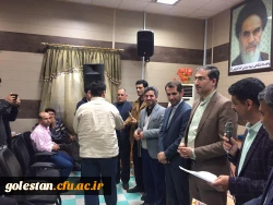 مراسم گرامیداشت روز دانشجو در واحد دانشگاهی شهیدبهشتی گنبد کاووس برگزار شد. 11