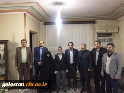 دکتر مازندرانی با خانواده شهدای دانشجومعلم شهر گنبد دیدار و گفتگو کرد 3