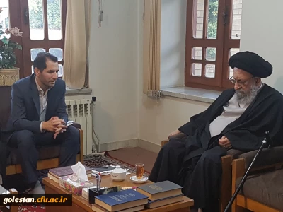 دیدار سرپرست دانشگاه فرهنگیان و اعضای ستاد نکوداشت هشتادو یکمین سال تربیت معلم استان گلستان با حضرت آیت ا... نورمفیدی، نماینده ولی فقیه در استان و امام جمعه گرگان