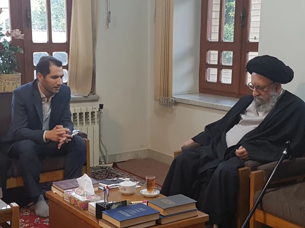 دیدار سرپرست دانشگاه فرهنگیان و اعضای ستاد نکوداشت هشتادو یکمین سال تربیت معلم استان گلستان با حضرت آیت ا... نورمفیدی، نماینده ولی فقیه در استان و امام جمعه گرگان 2