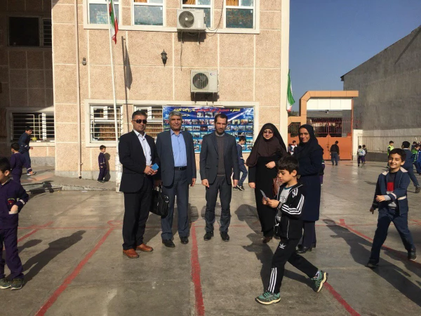 بازدید سرپرست دانشگاه فرهنگیان استان گلستان از مدارس طرح کارورزی 5