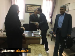 بازدید سرپرست دانشگاه فرهنگیان استان گلستان از مدارس طرح کارورزی 2